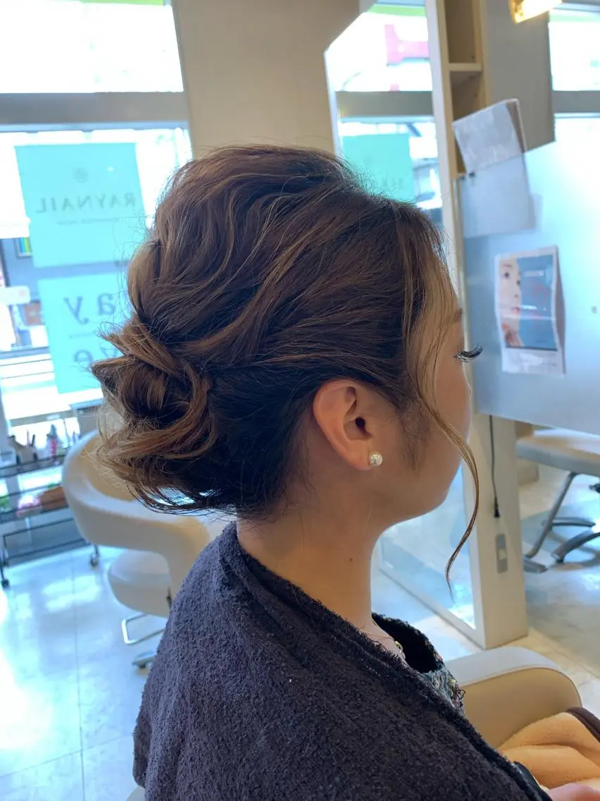 ヘアセット 本田 卓也のヘアスタイル