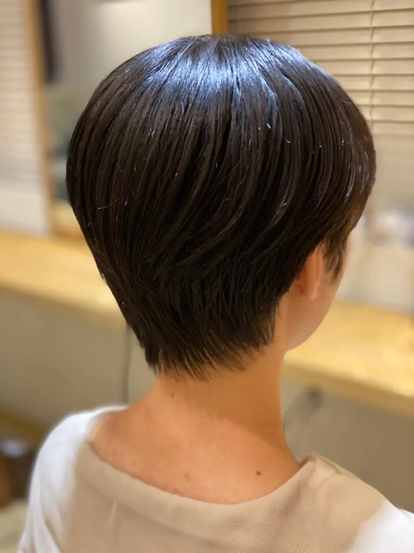 ショート ショートヘア kawabe maikoのヘアスタイル