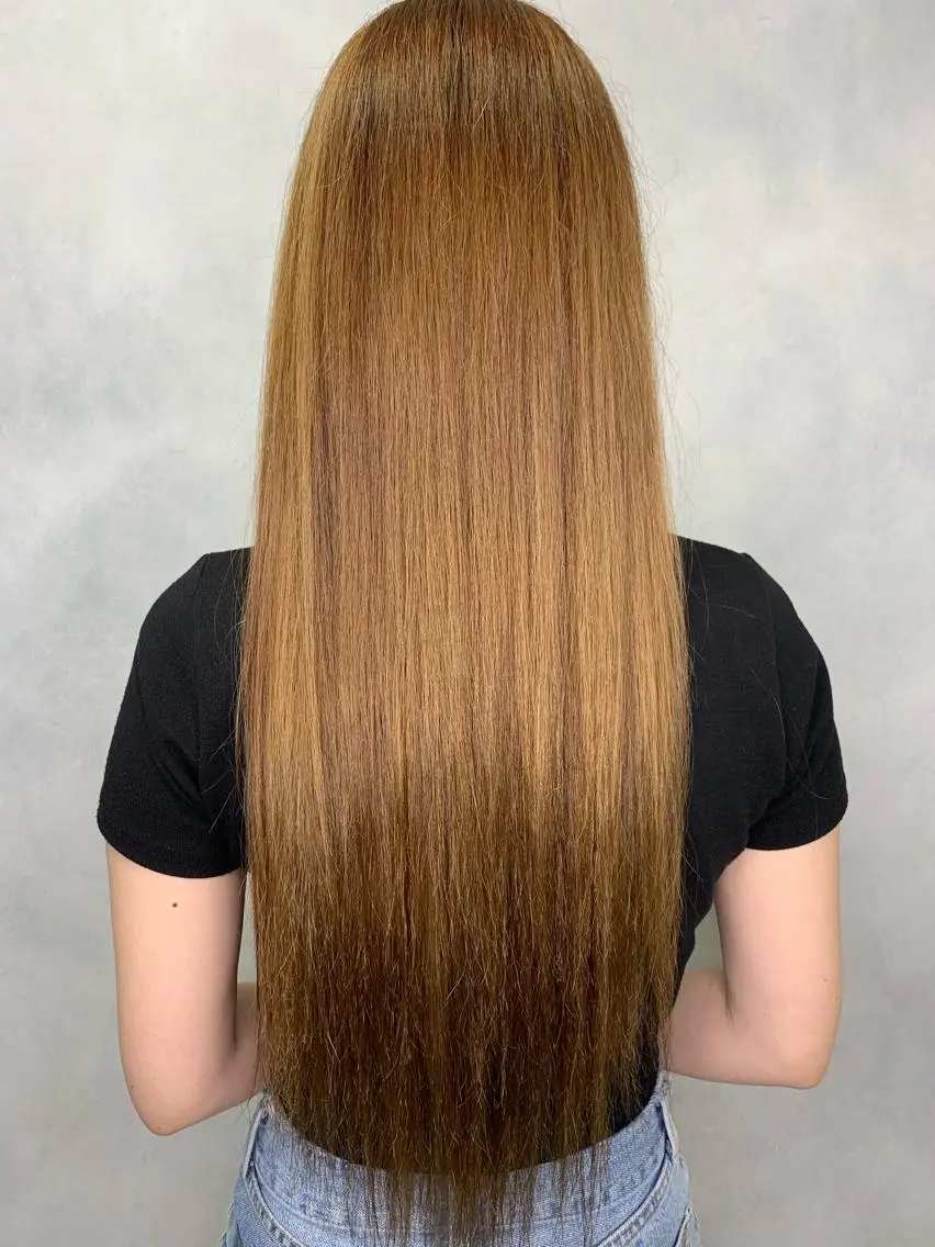 ロング u n aのヘアスタイル