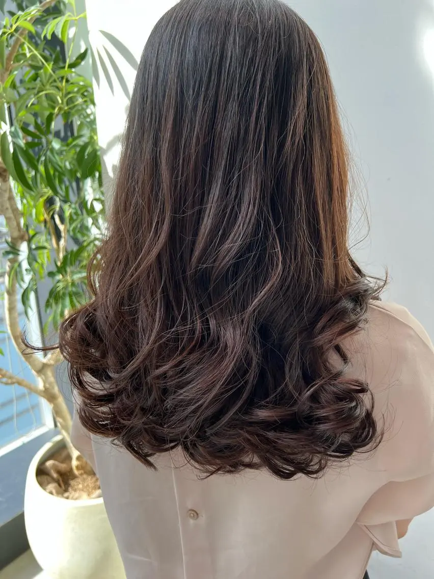 ロング パーマ 谷口 晃のヘアスタイル