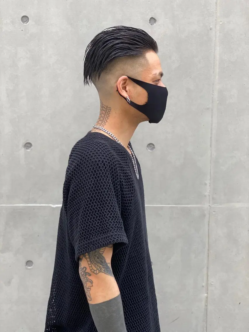 ショート カラー パーマ ヘアアレンジ メンズ キッズ ネイル マツエク・マツパ 中元 淳のヘアスタイル