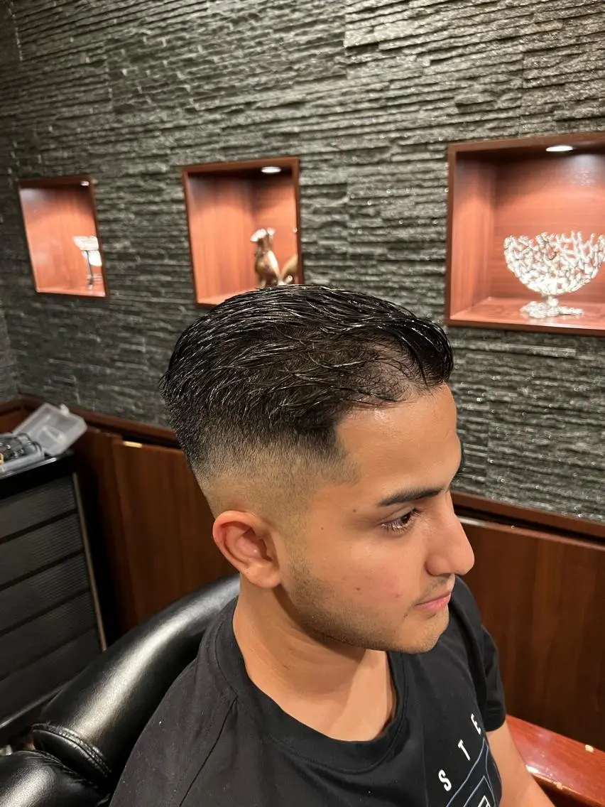 ショート メンズ 大久保 竣太のヘアスタイル