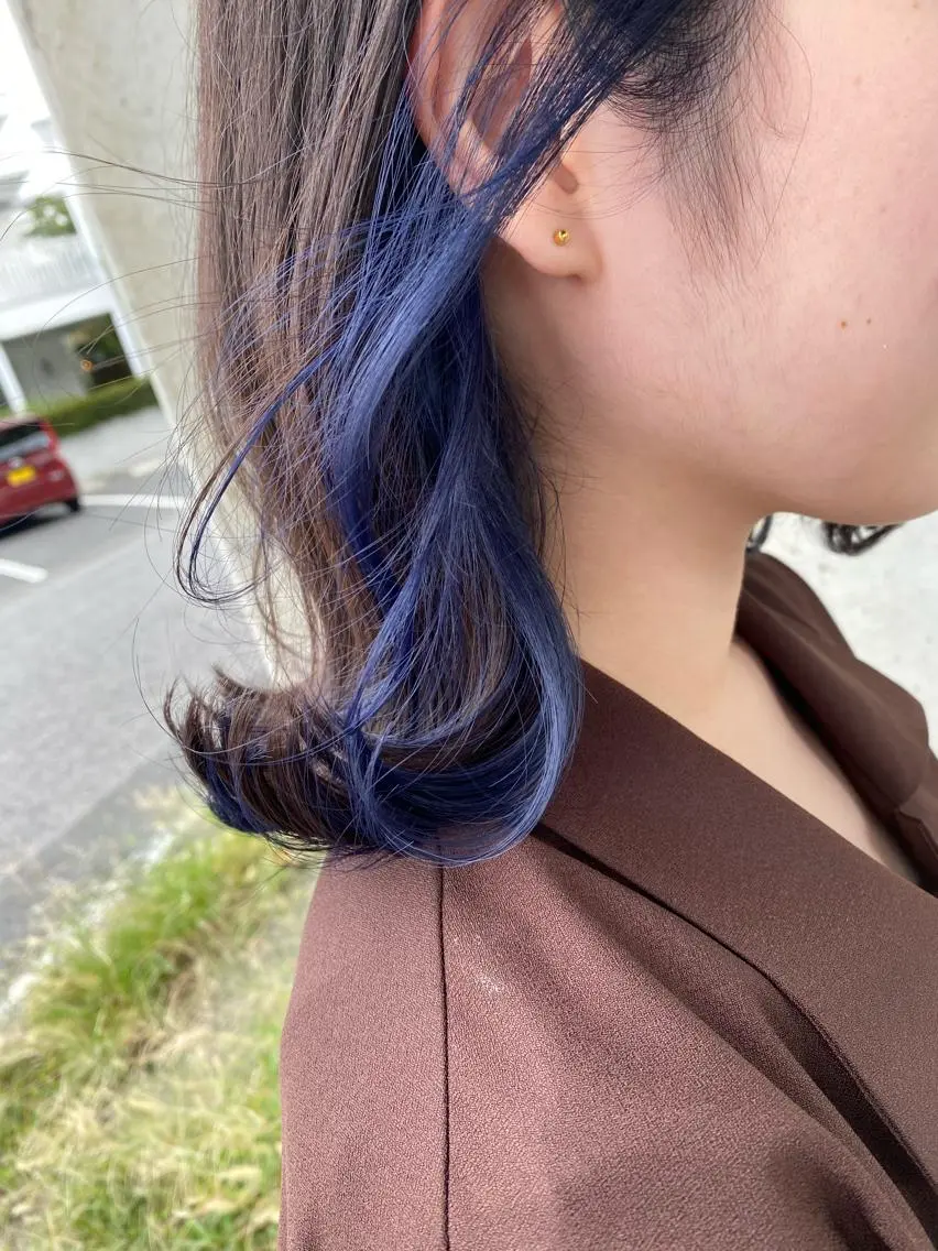 ミディアム カラー ヘアカラー 🔥金山 諒平🔥のヘアスタイル