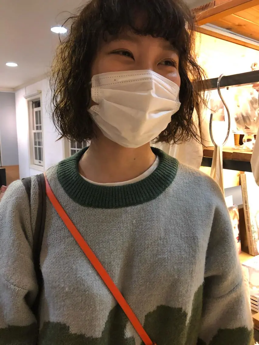 ミディアム パーマ eri kinjoのヘアスタイル