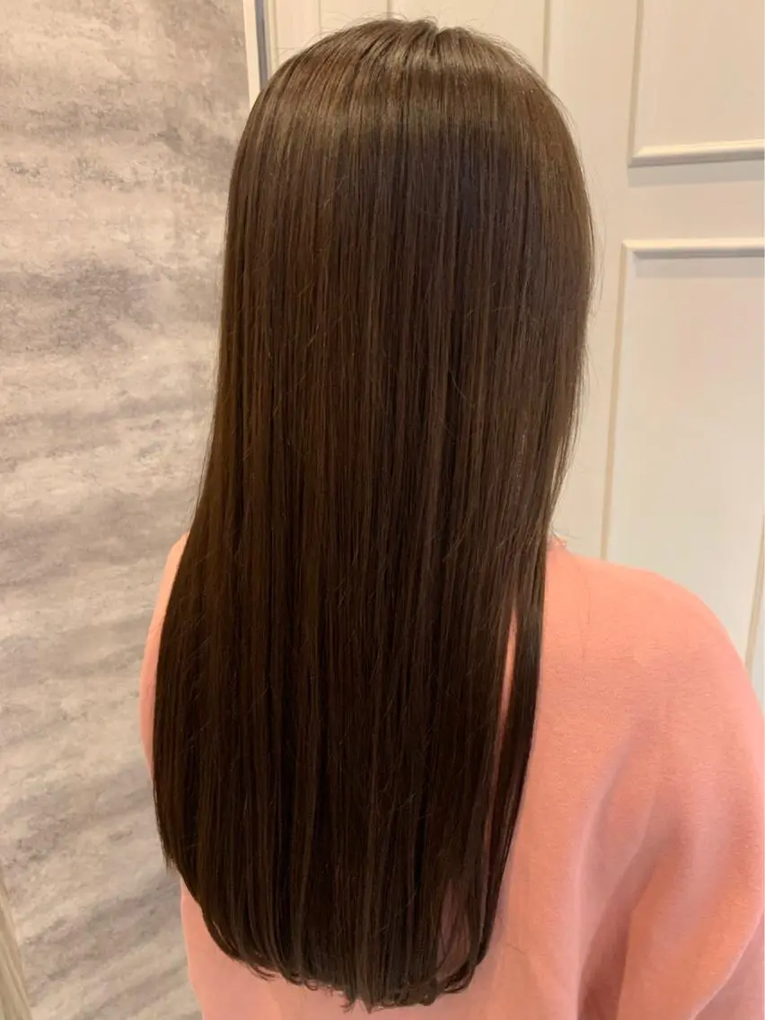 ロング カラー アッシュ ベージュカラー 🫟Blanco🫟 Color&Careのヘアスタイル