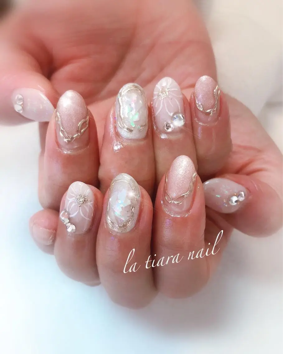 ネイル ハンドネイル Blue bird  nailのネイルデザイン