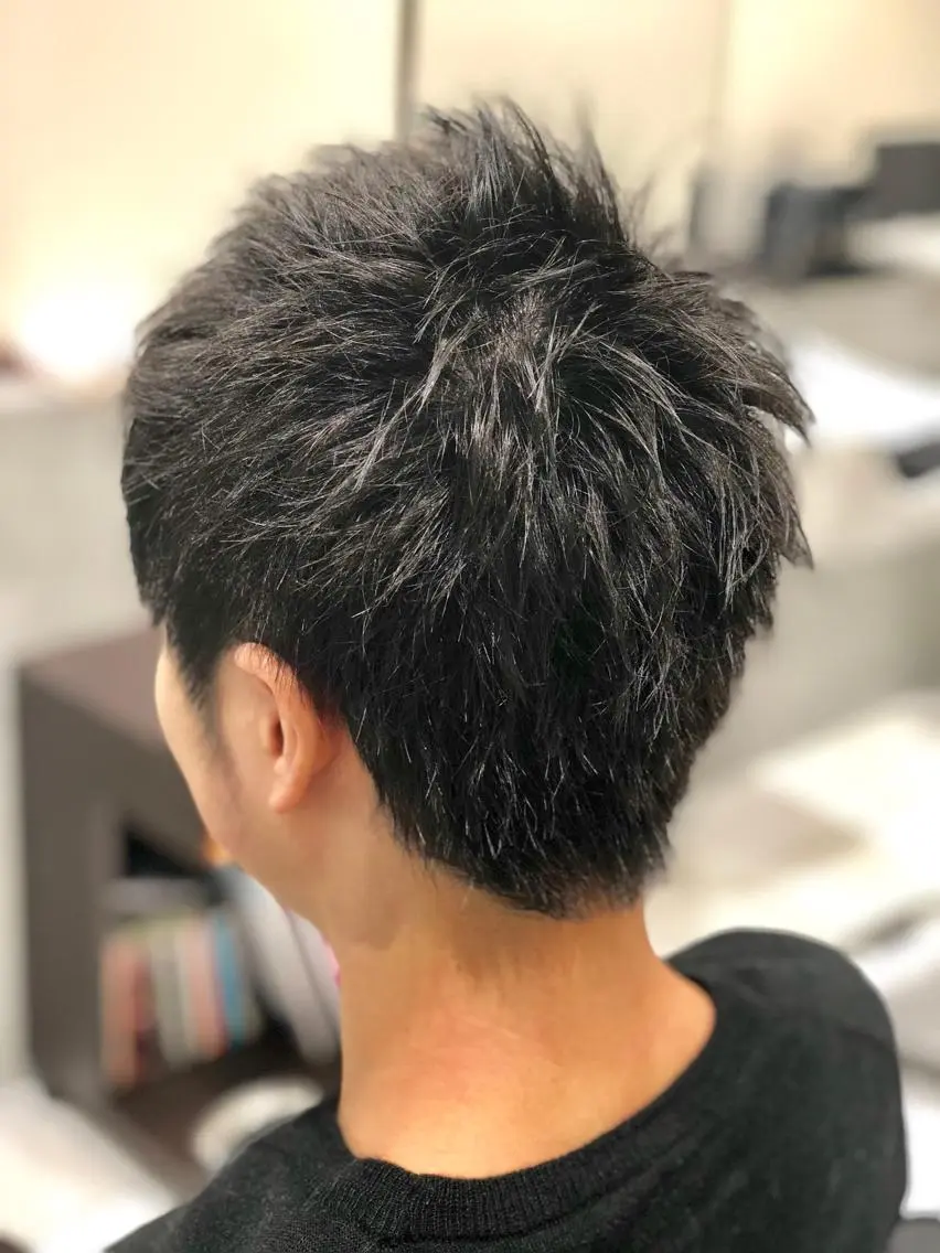ショート メンズ ✨髪質改善🎨 杉本賢人のヘアスタイル