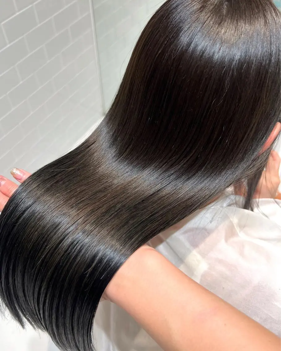 ロング カラー オリーブカラー ♡ KANON ♡のヘアスタイル