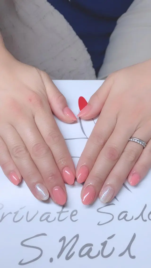ネイル ハンドネイル 大分S.Nail ⟡.*💠🫧のネイルデザイン