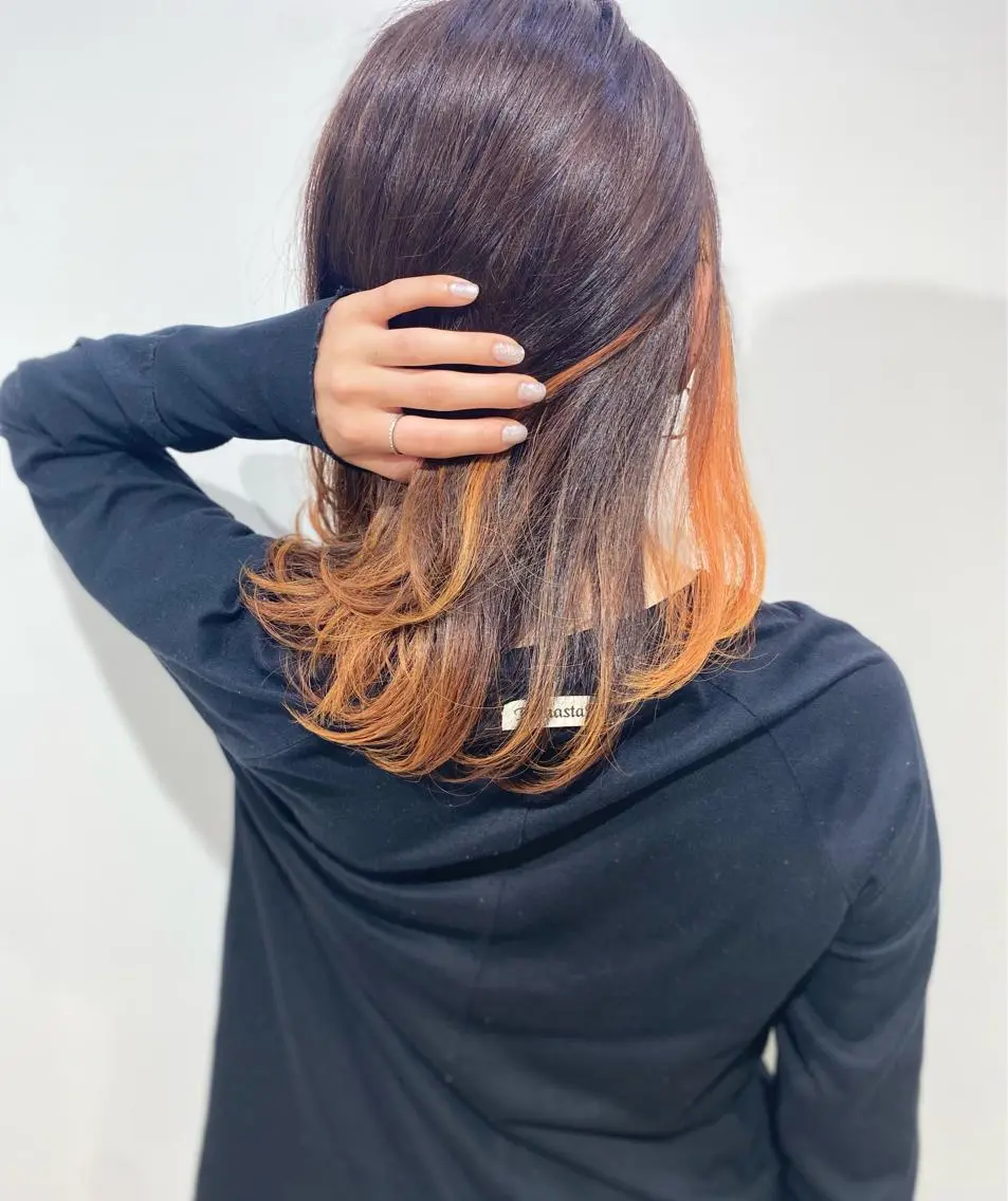 セミロング お任せオーダー 専門美容師のヘアスタイル