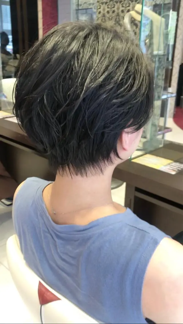 ショート ショートヘア 小顔カット ✂️ショートの匠✂️ 國井慎平のヘアスタイル
