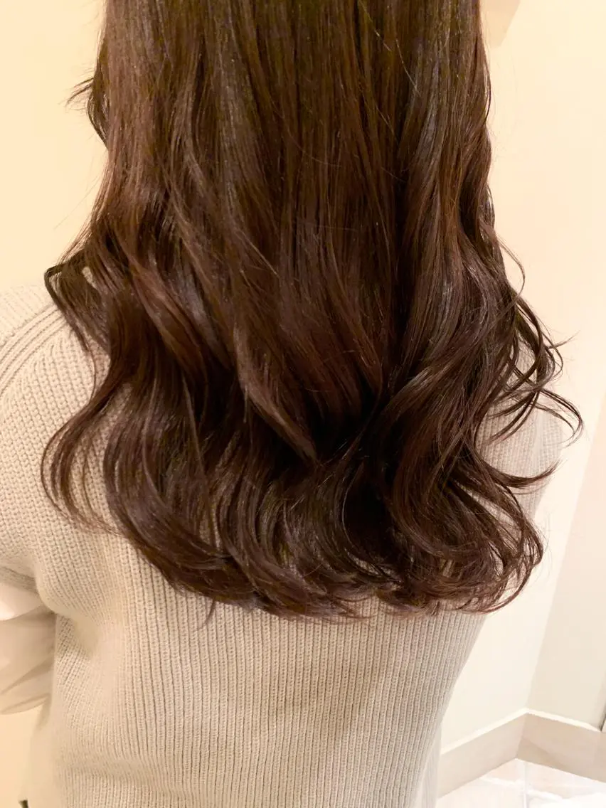 セミロング カラー ショートカット / 銀座/ 青山莉奈のヘアスタイル