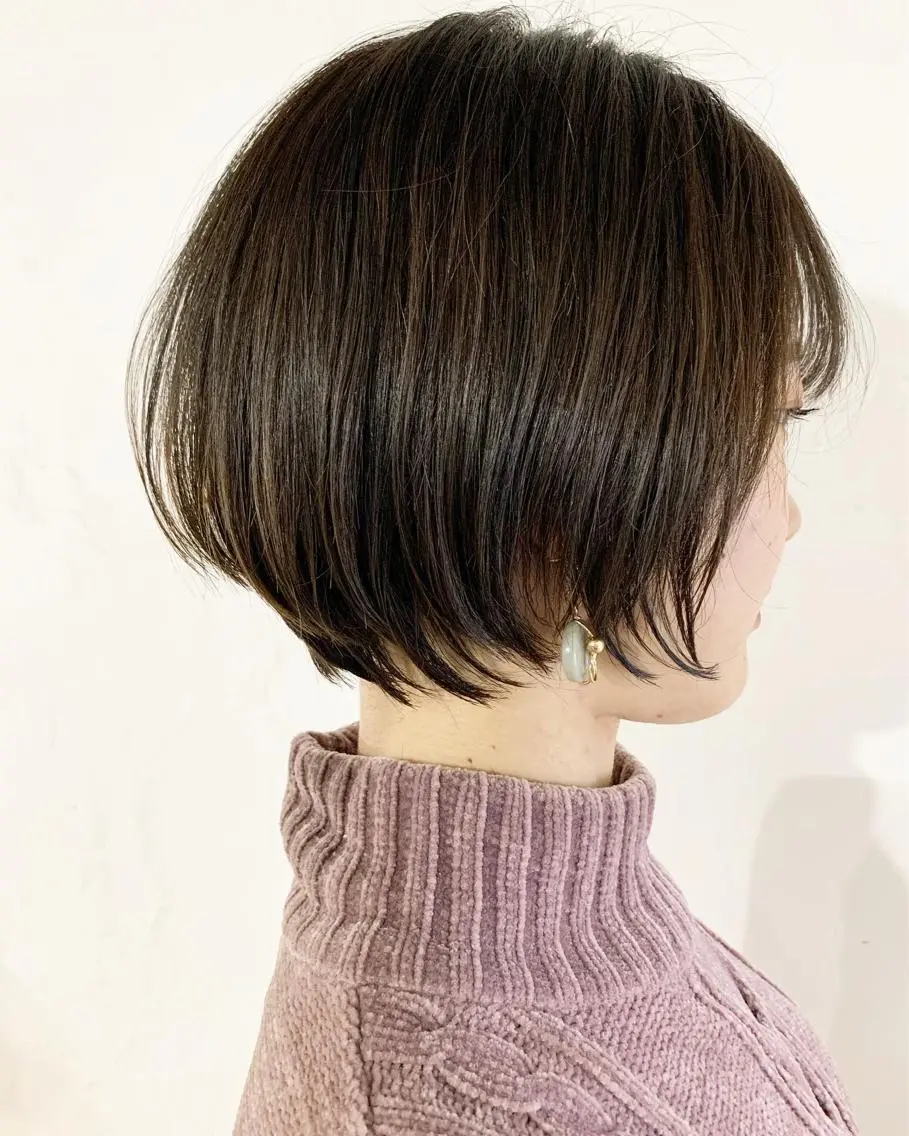 ショート ショートヘア ショート&ボブ井上 菜樹のヘアスタイル