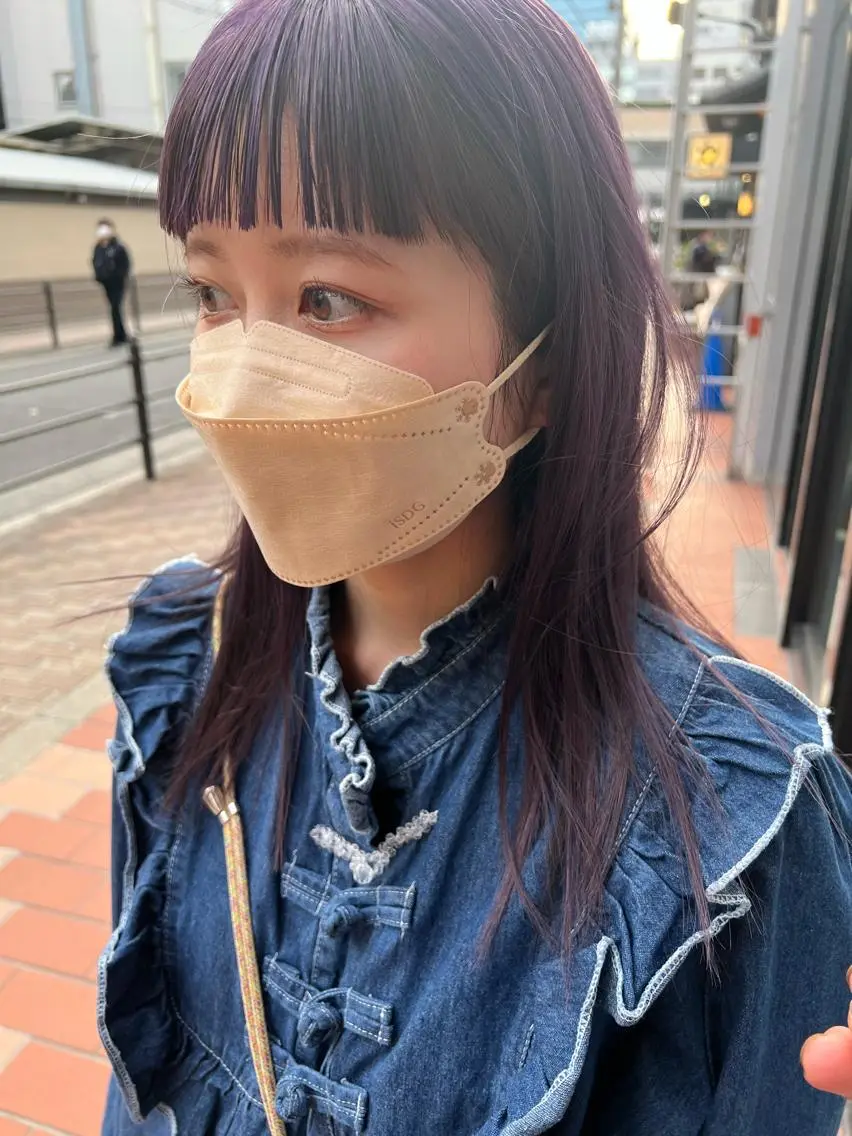 ミディアム カラー ヘアカラー トリートメント スダユーヤ 💫推しカラーウルフのヘアスタイル