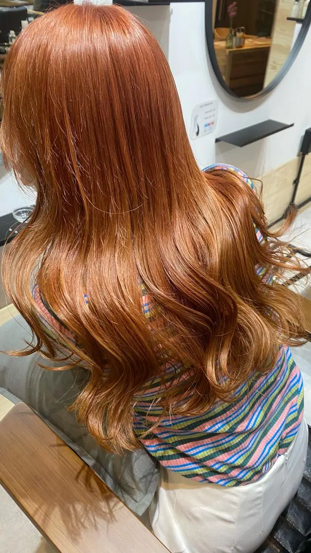 カラー ヘアカラー トリートメント 髪質改善サロン🫧 戎谷栞菜のヘアスタイル