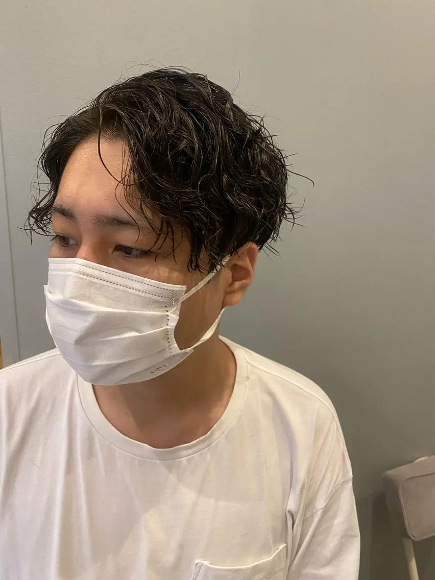 パーマ メンズ カット パーマ トリートメント 似合う髪型が 分からない方へのヘアスタイル