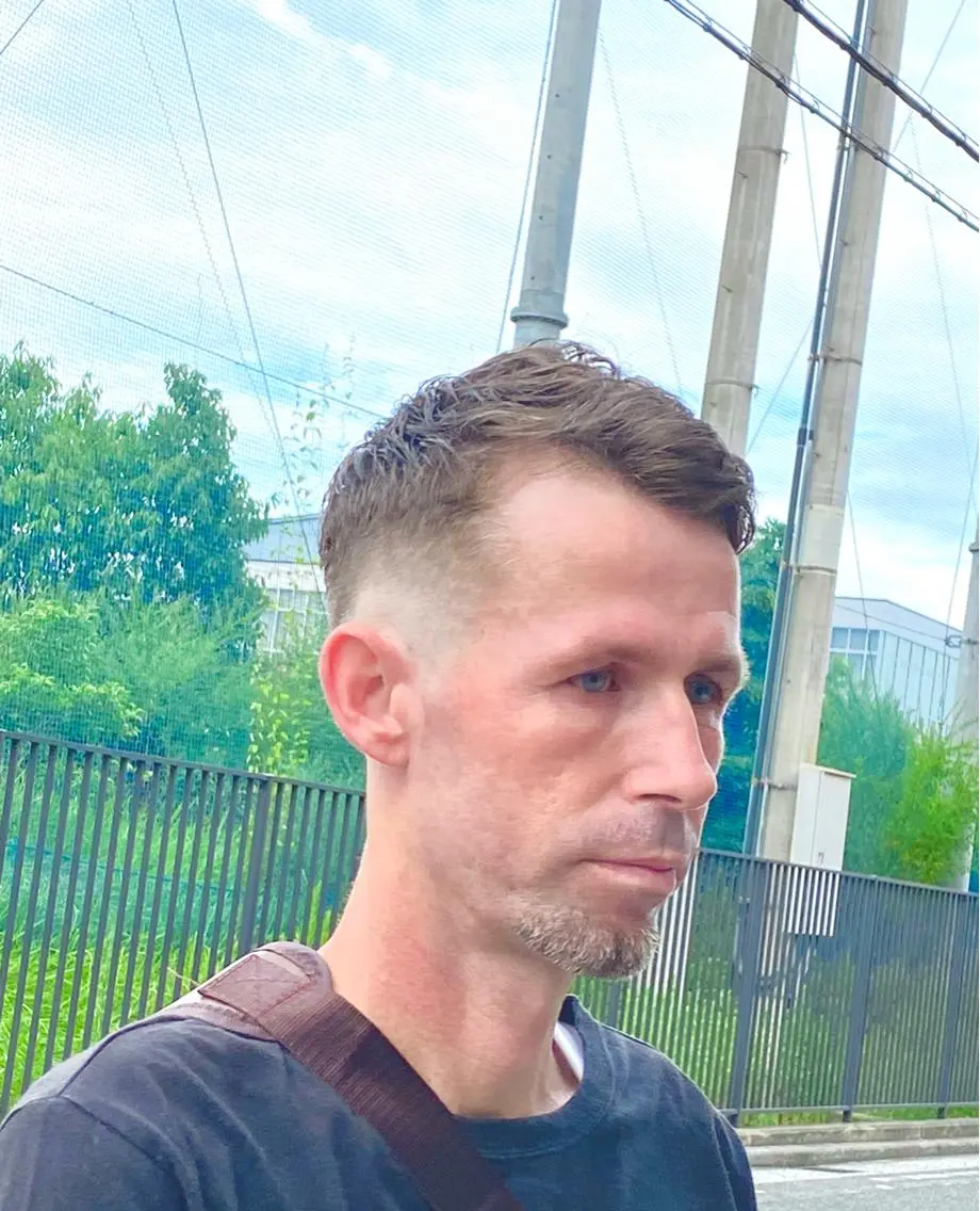 メンズ フェードカット 髪質改善 コレマツのヘアスタイル
