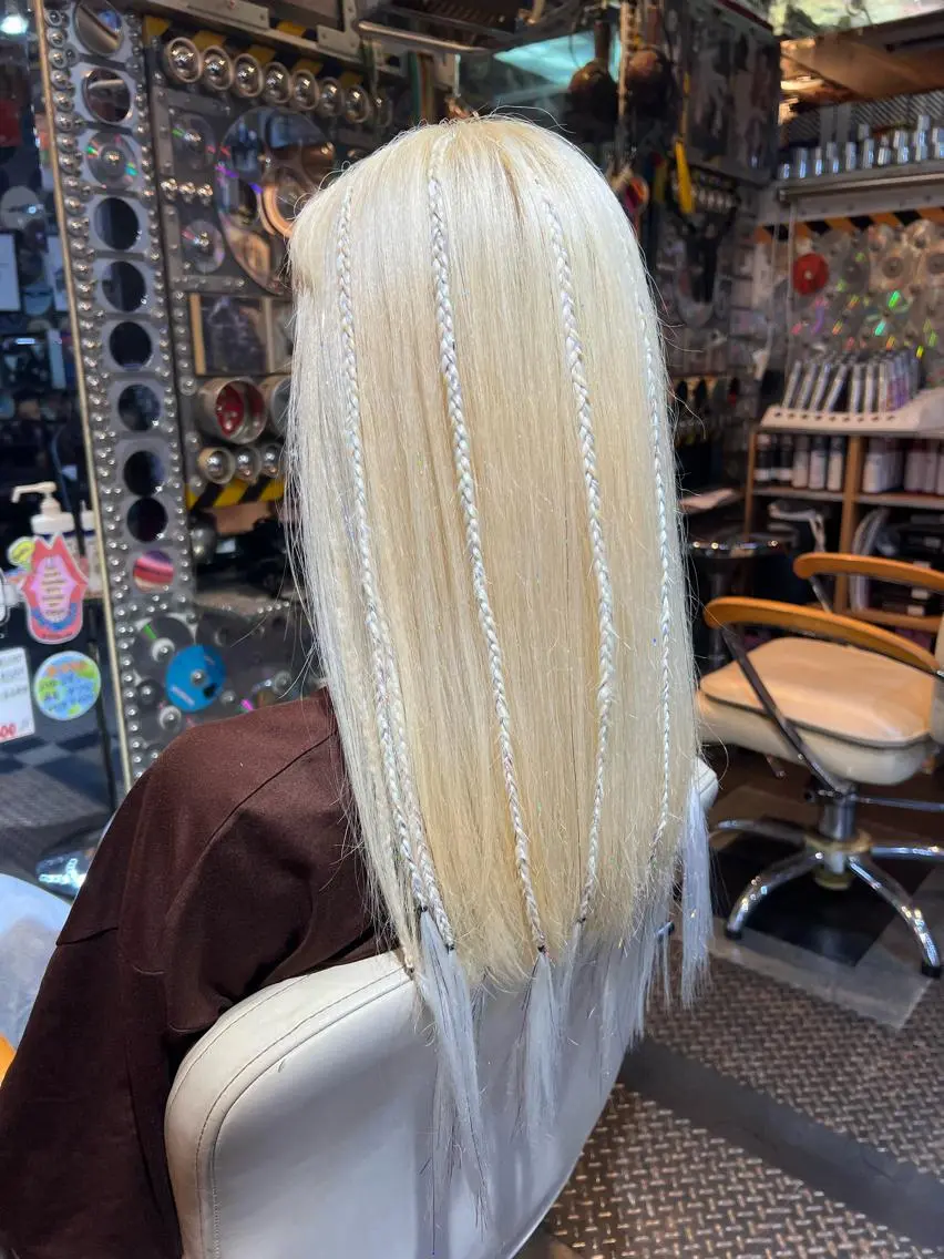 セミロング カラー ヘアアレンジ KOYA ｺﾔのヘアスタイル