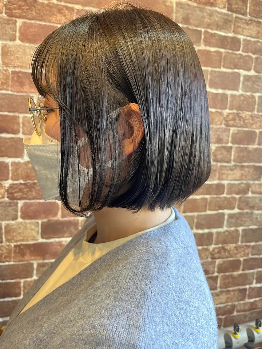 ミディアム カラー パーマ ヘアアレンジ メンズ ネイル マツエク・マツパ アイブロウ メンズブリーチ メンズハイライト メンズインナーカラー メンズ韓国風 ブリーチ 久木原 ゆりのヘアスタイル