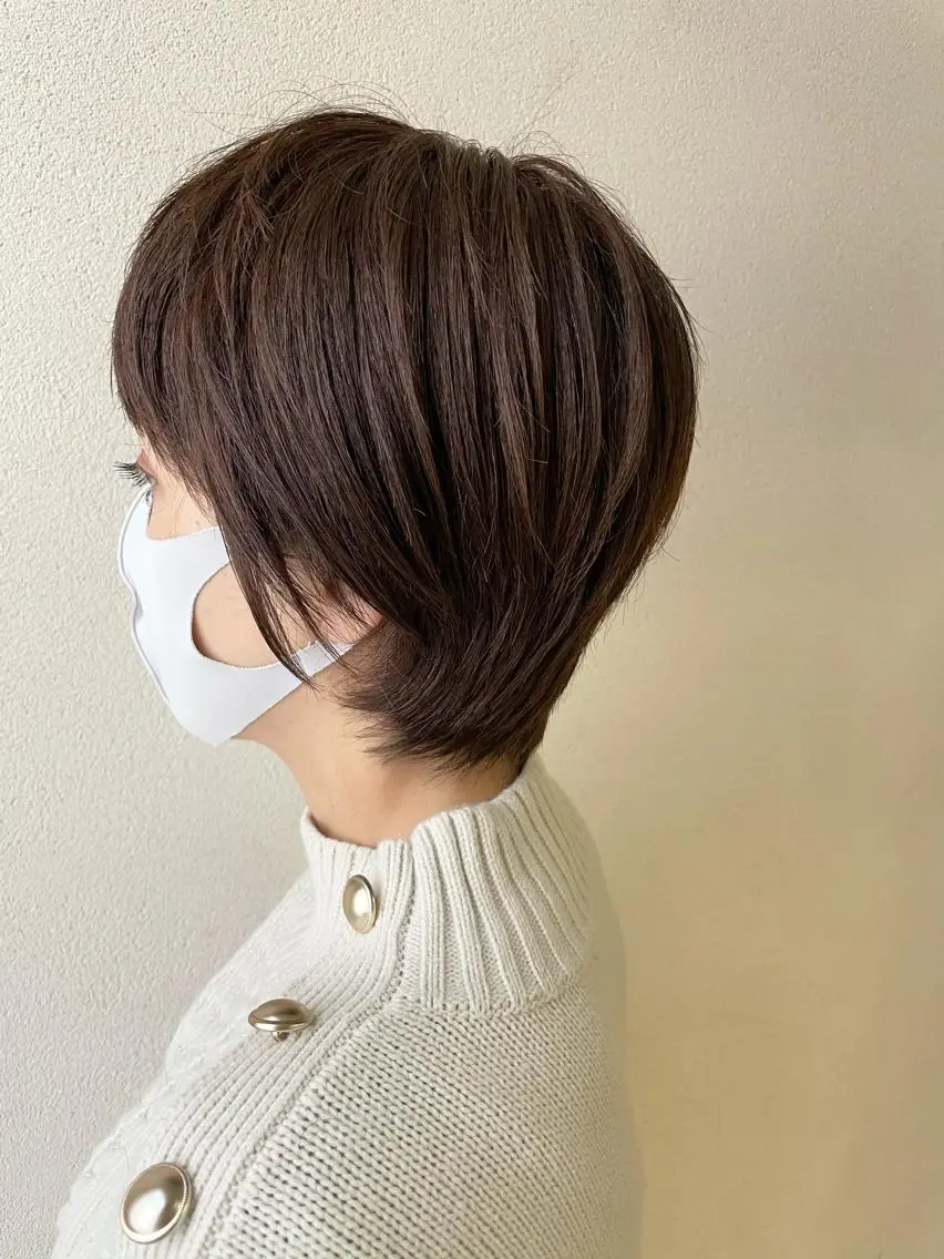 ショート ショートヘア 沢田 瞳のヘアスタイル