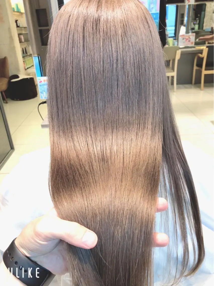 ロング カラー トリートメント AI 高田馬場店のヘアスタイル