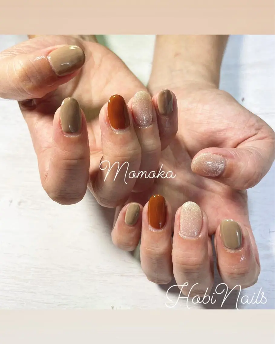 ネイル ワンカラーネイル Momo nailsalonのネイルデザイン
