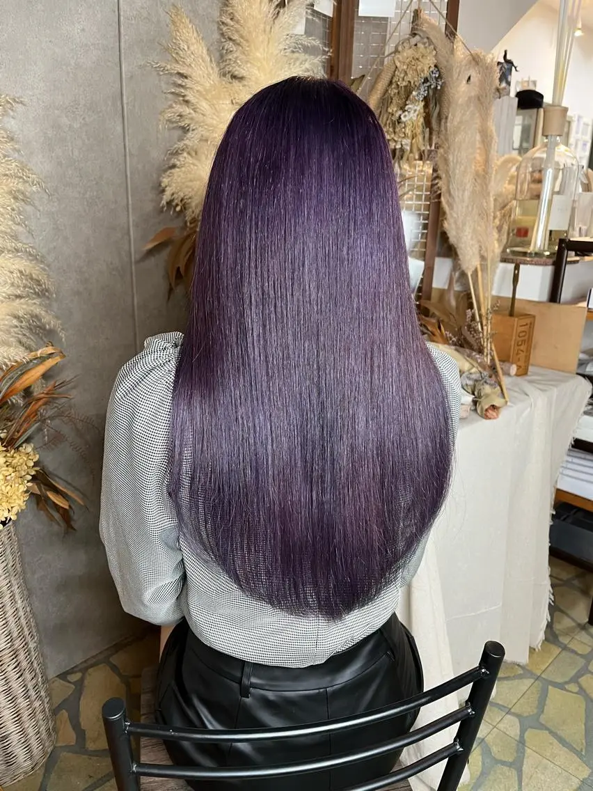 ロング ヘアカラー トリートメント エクステ・髪質改善・ ブリーチ・吉田大介のヘアスタイル