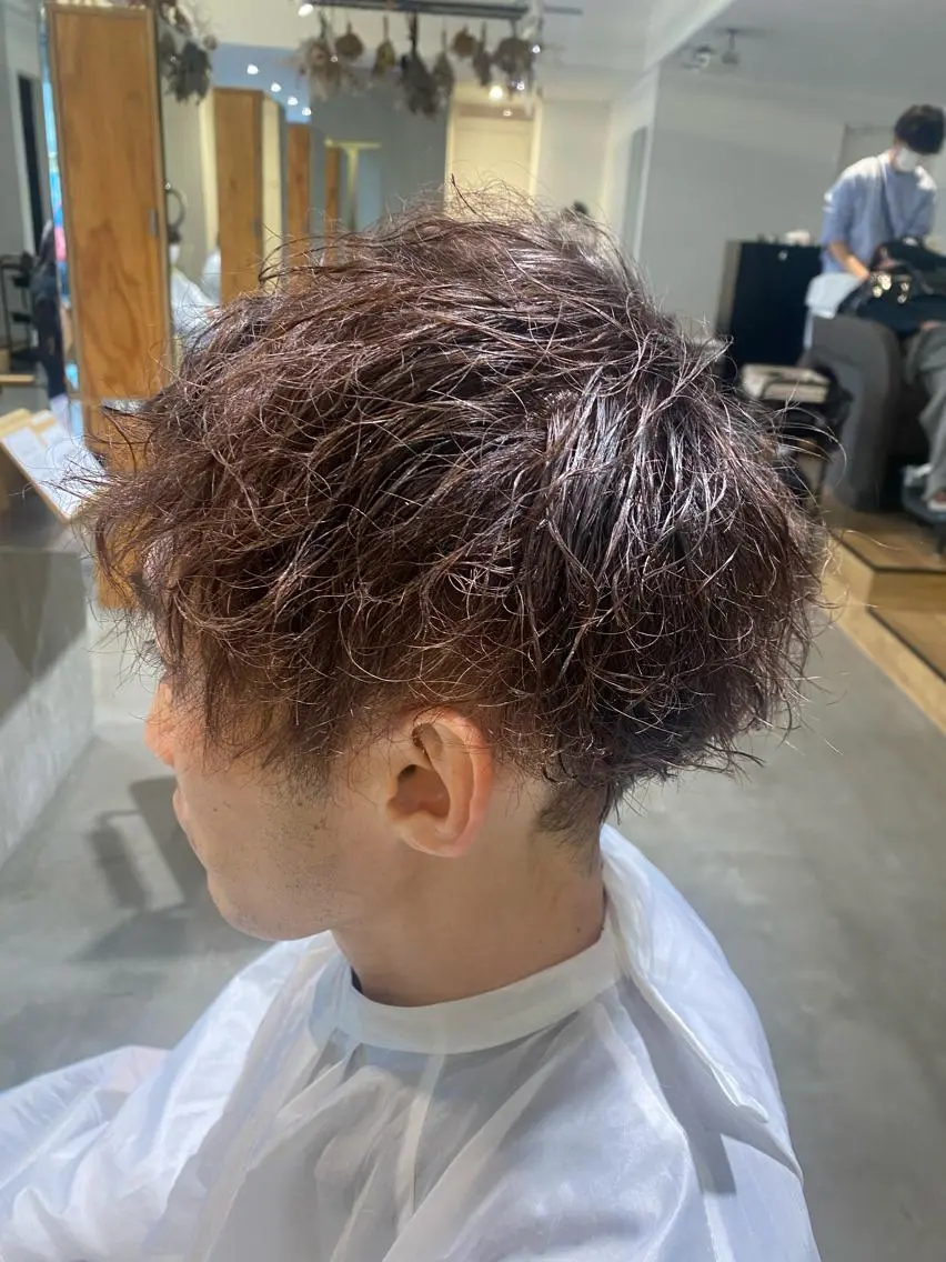 ショート パーマ ツイストスパイラルパーマ スパイラルパーマ カット パーマ くろだ まみのヘアスタイル