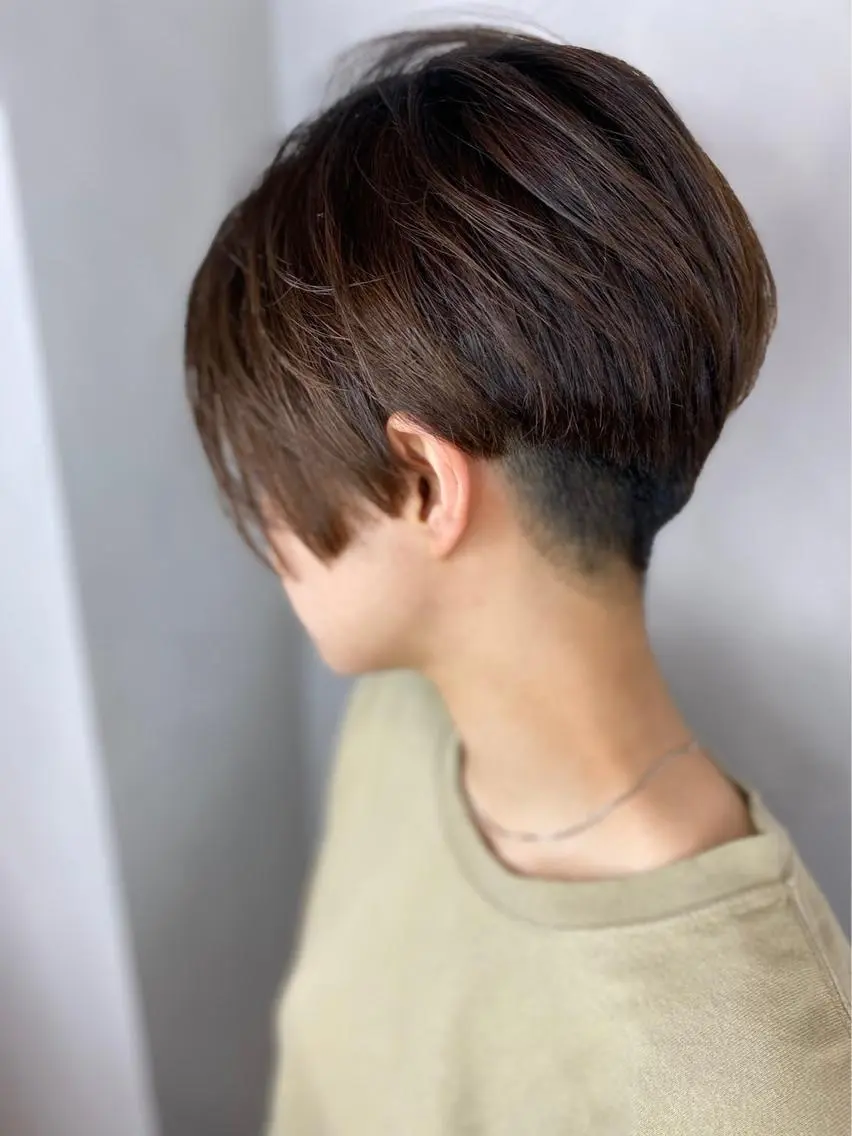 ショート カラー BROCANTE立川 karasawa.nのヘアスタイル