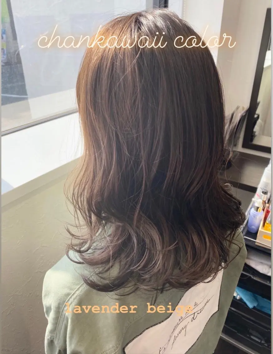 セミロング カラー 川合 勇気のヘアスタイル