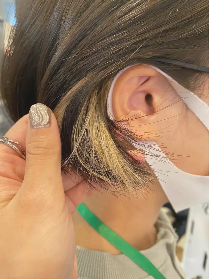 ショート カラー attra昭和町店. momoのヘアスタイル