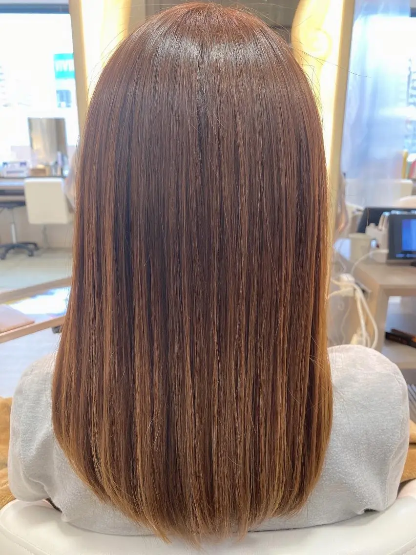 ミディアム カット ヘアカラー NYNY大久保店松浦 正覚のヘアスタイル