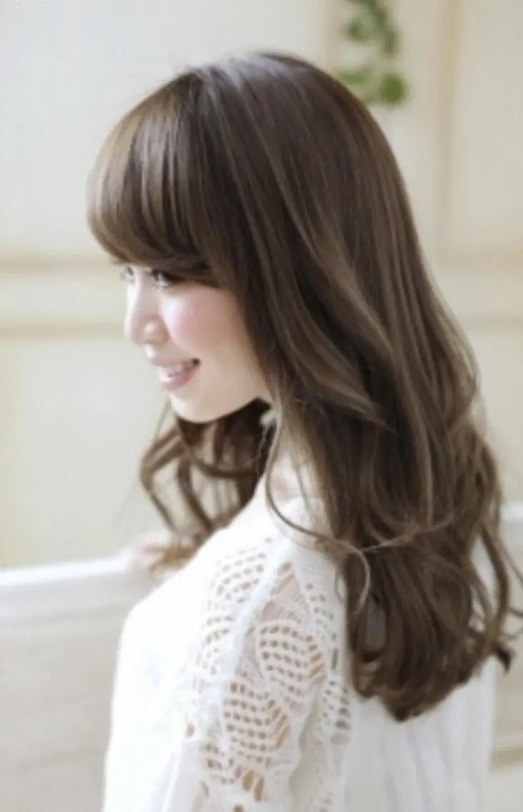 ロング 🇰🇷韓国風艶髪✨ 髪質改善 倉岡しおんのヘアスタイル