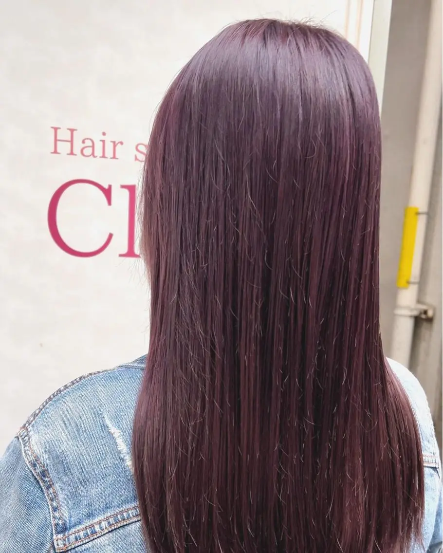 ミディアム カラー アッシュ バイオレットカラー バイオレットアッシュ ヘアカラー トリートメント 及川 祐輔のヘアスタイル