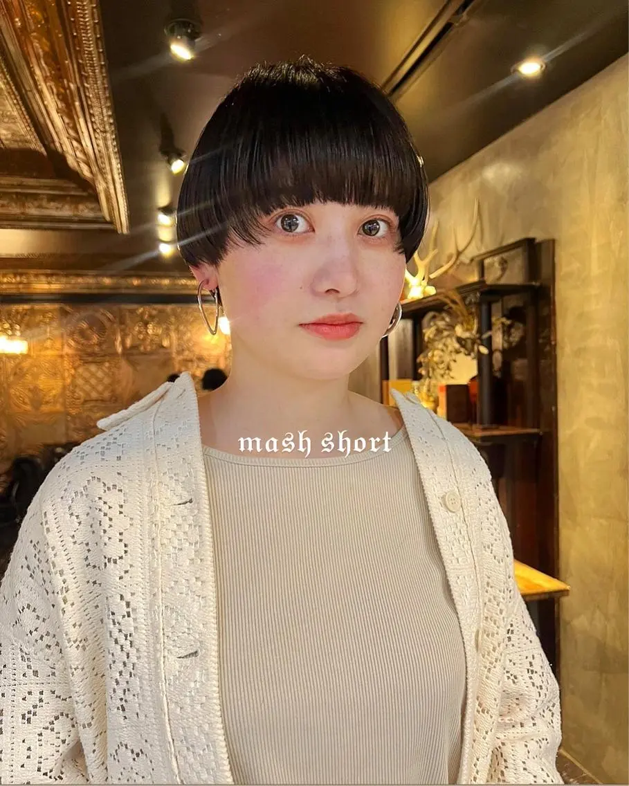 ショート カット 圧倒的デザイン力 店長🎨RENAのヘアスタイル
