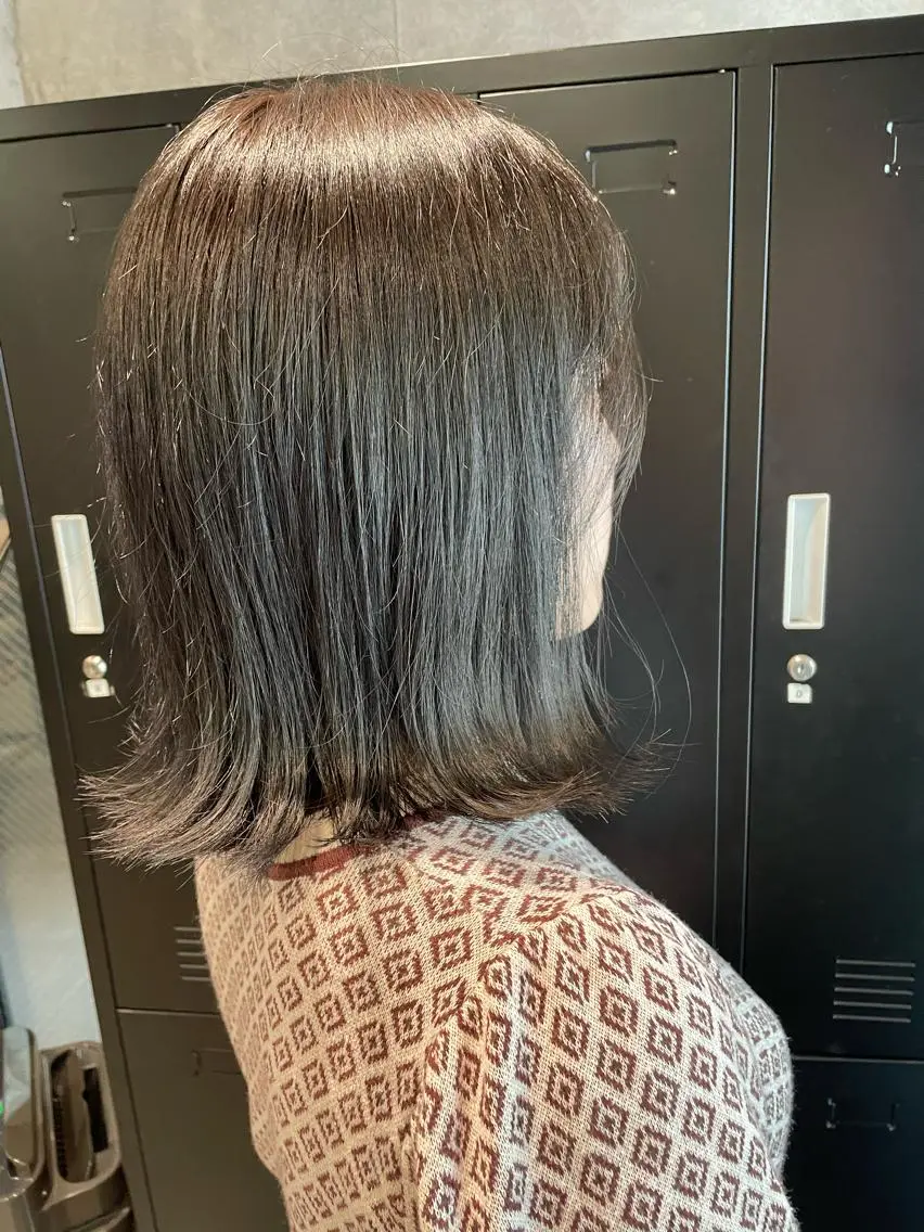 ミディアム PANOLA下北沢 中川夢菜のヘアスタイル