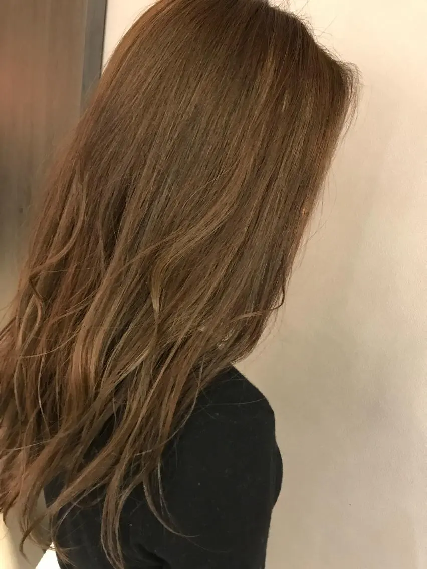 ロング unopulir 景山 凌のヘアスタイル