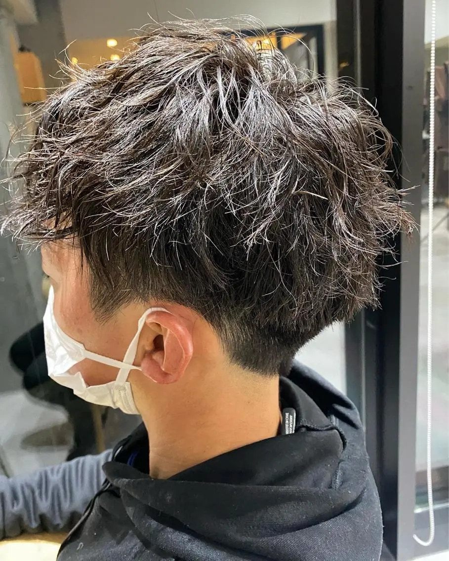 パーマ メンズ カット パーマ トリートメント 似合う髪型が 分からない方へのヘアスタイル