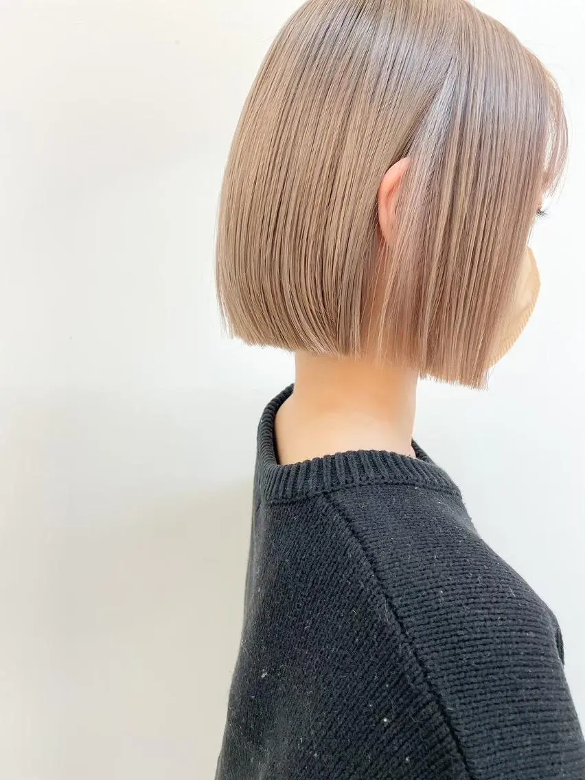 ショート カラー ショートボブ ボブ ショートヘア 盛れる艶髪カラー Harusa🎀のヘアスタイル