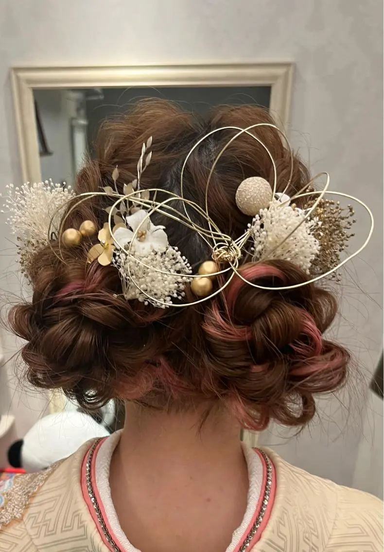 ロング ヘアアレンジ 着付け あんざき みわのその他イメージ