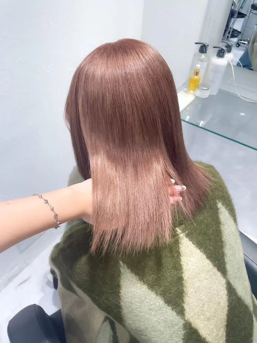 カラー *❤︎透け感モテヘア モデル募集❤︎のヘアスタイル