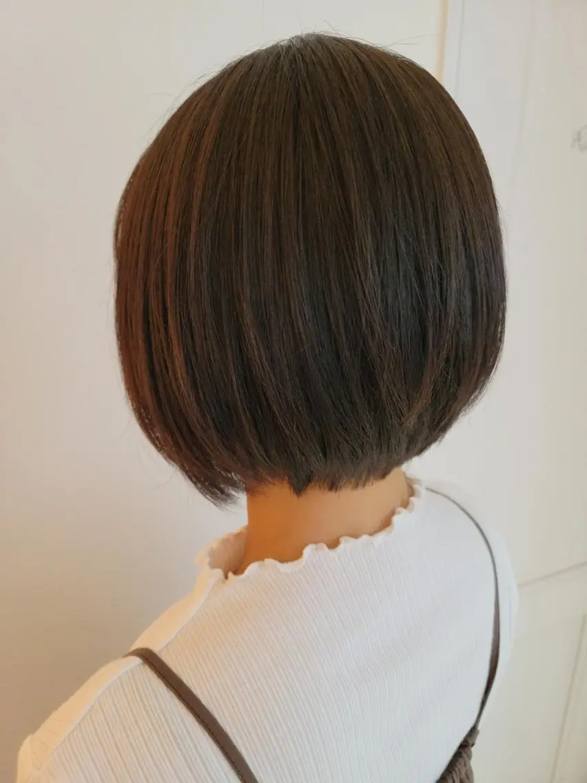 ショート カラー ショートボブ ボブ ショートヘア カット ヘアカラー 鈴木 翠のヘアスタイル