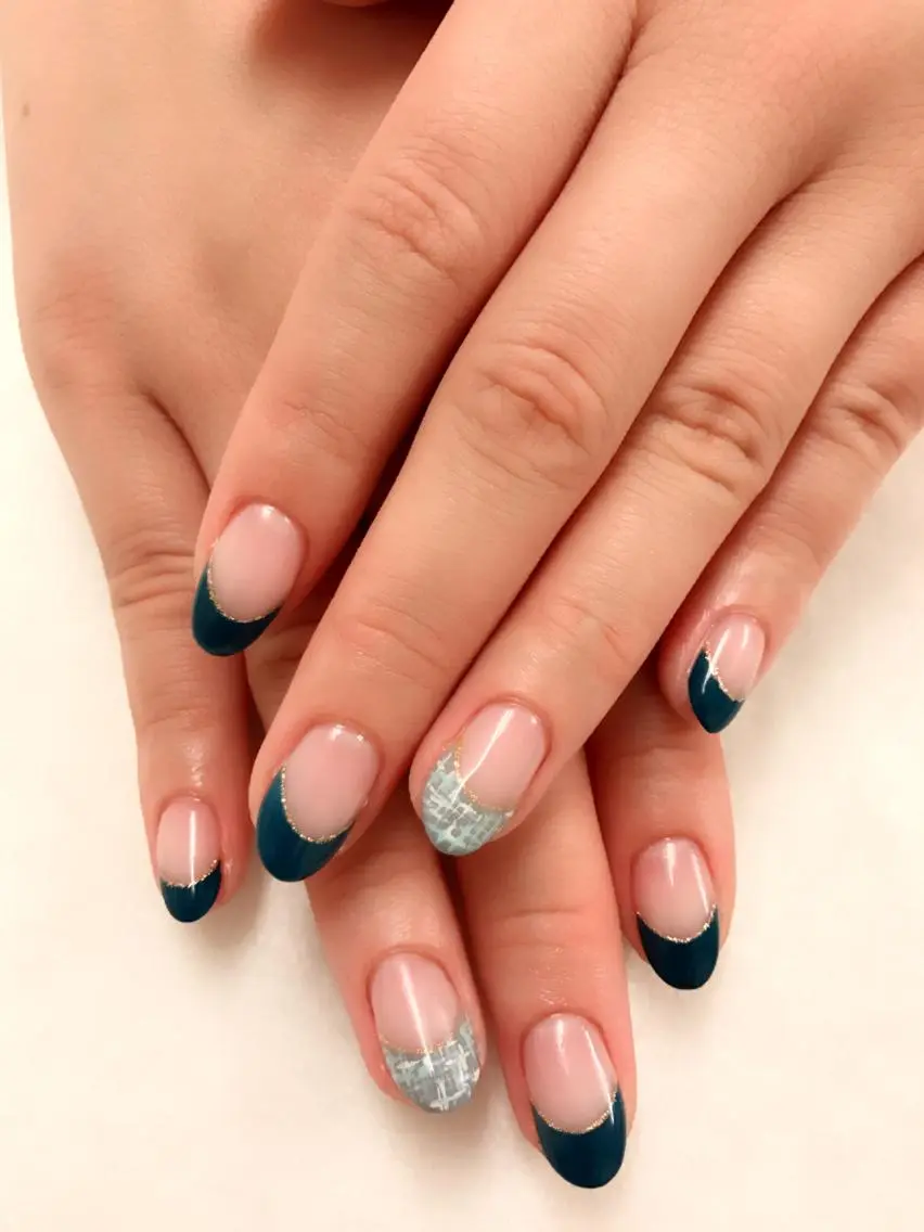 ネイル ツイードネイル Sunny side nailのネイルデザイン
