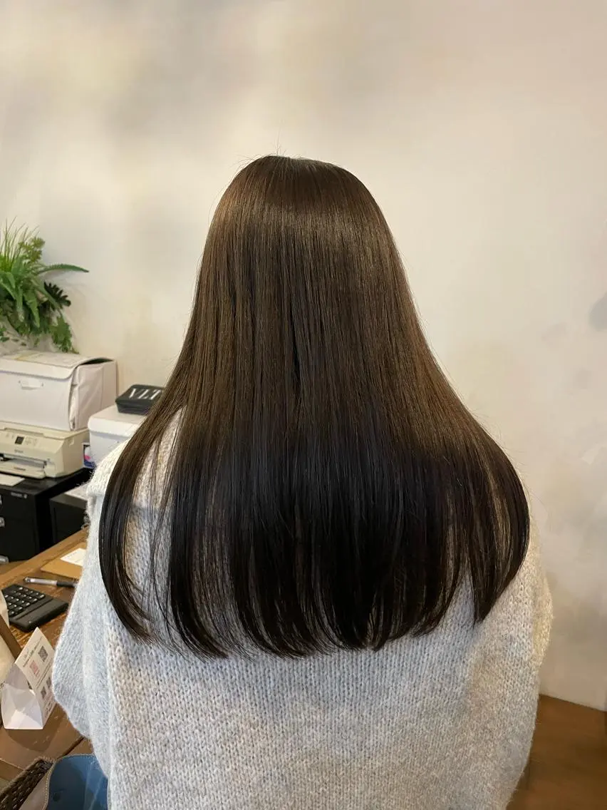 ロング カラー カット ヘアカラー トリートメント AKALA HAIR 西宮店 Juriのヘアスタイル