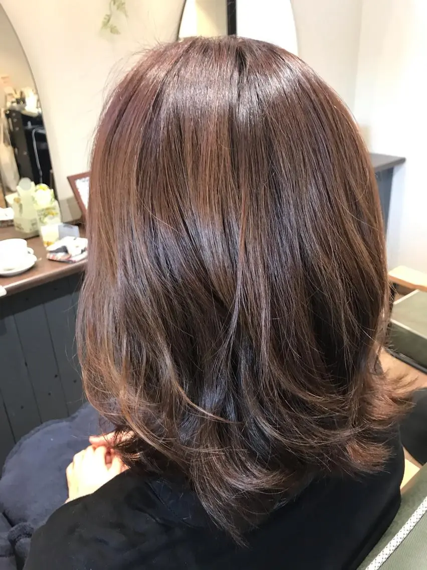 ミディアム カラー Ray hair 春日部のヘアスタイル