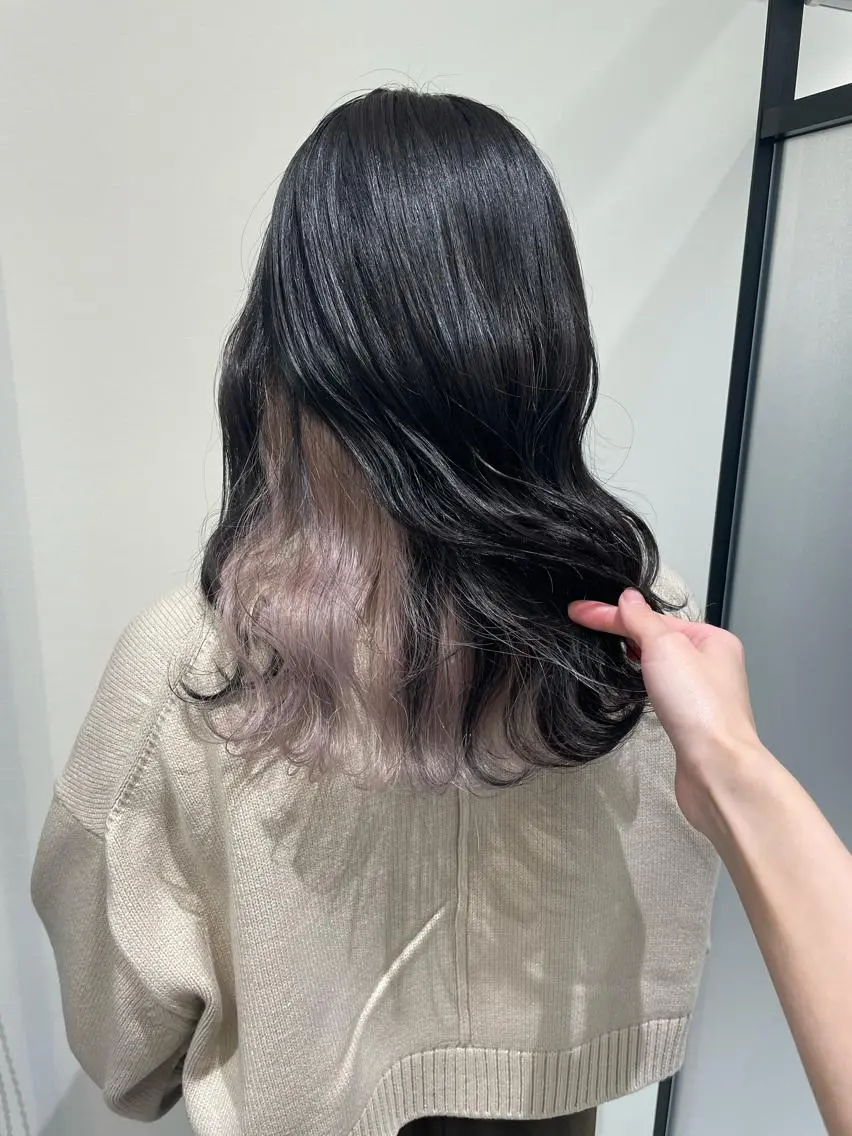 ロング ヘアカラー 【美容室が苦手な方 専問美容室】MIHOのヘアスタイル
