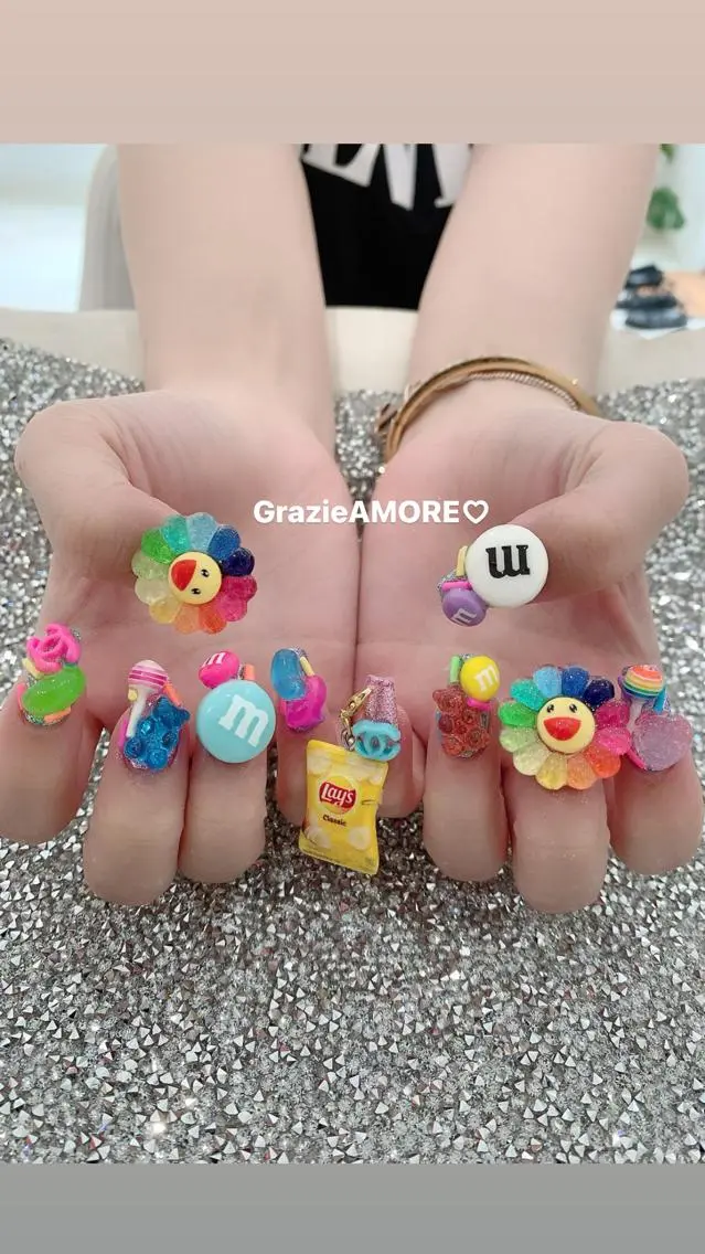 ネイル スカルプネイル Grazie AMOREのネイルデザイン