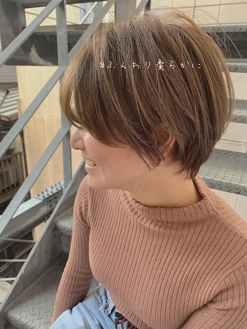 ショート カット トリートメント 髪質改善will hairdesignのヘアスタイル