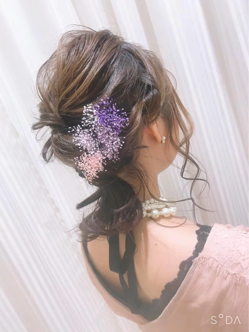 ヘアアレンジ 田中 真衣のヘアスタイル
