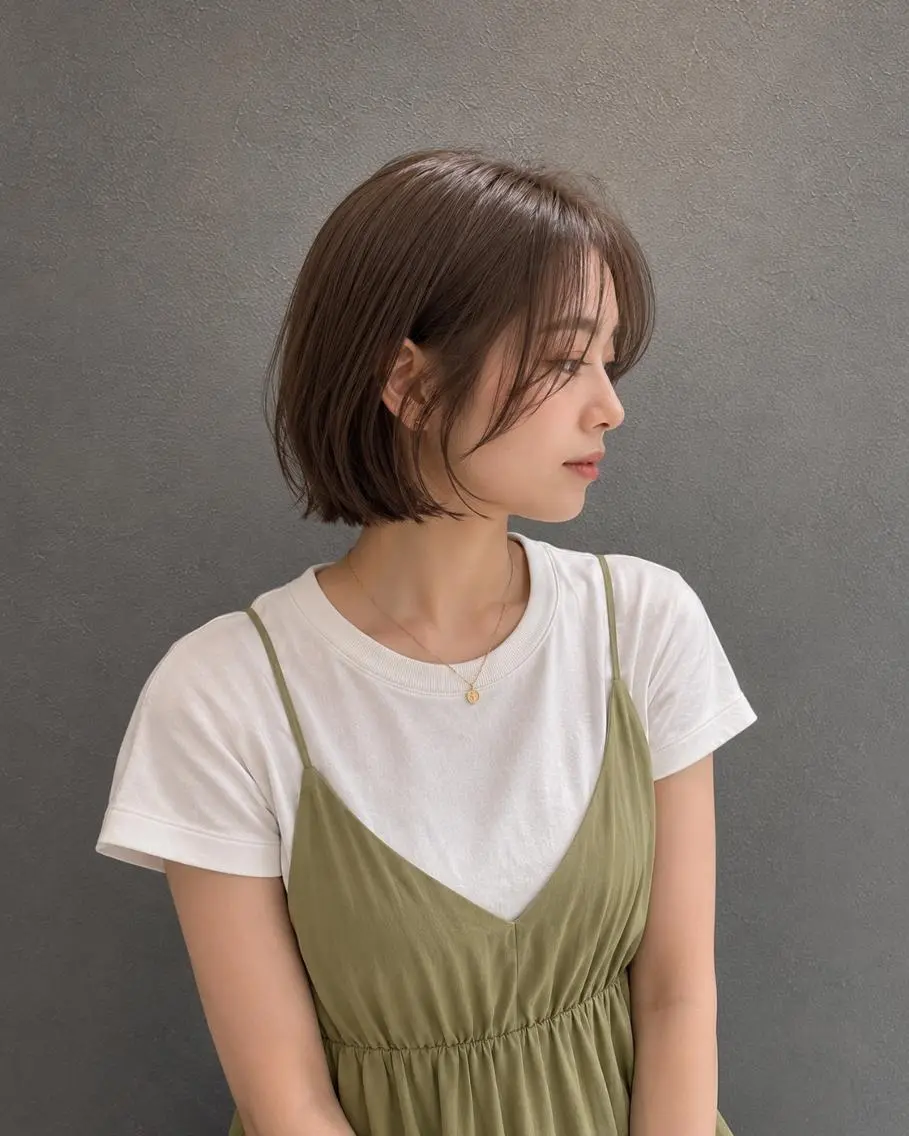 ショート カラー 脇田 麗乃のヘアスタイル